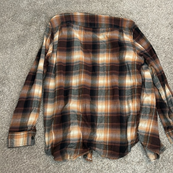 Modern Amusement brown flannel - Picture 3 of 3